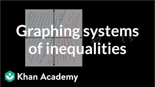 Graphing systems of inequalities and checking solutions example  Algebra II  Khan Academy [upl. by Madra604]