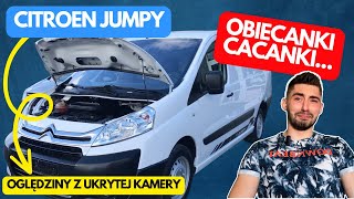 UKRYTA KAMERA  Oględziny Przed Zakupem  Citroen Jumpy 2015r [upl. by Biegel745]