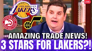 BREAKING LAKERS LOSE 1 STAR GAIN 3 NEW PLAYERS DEAL NOW OFFICIAL TODAYS LAKERS NEWS [upl. by Galvin]