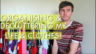 ORGANISING amp DECLUTTERING MY LIFE amp CLOTHES [upl. by Aay292]