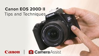 Canon EOS 200D Mark II Tutorial  Tips and Techniques [upl. by Adlih]