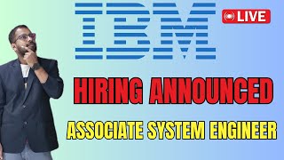 IBM Off Campus Drive For Freshers  Associate System Engineer  Zebra Direct Apply [upl. by Milo430]