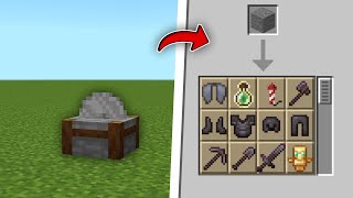 minecraft mas CORTADOR DE PEDRA faz ITENS OP [upl. by Cirtemed]