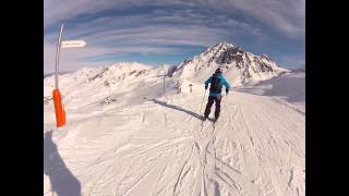 Val Thorens  Niverolle Piste [upl. by Milo436]