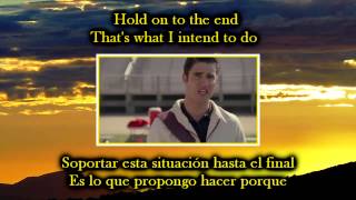 Glee  Hopelessly devoted to you  Sub spanish with lyrics [upl. by Armil675]