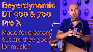 AWESOME headphones for creating and gaming Beyerdynamic DT 900 amp 700 Pro X review [upl. by Arie948]