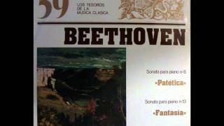 Dieter Zechlin  Beethoven Sonata op27 no1 Quasi una Fantasia [upl. by Ayal573]