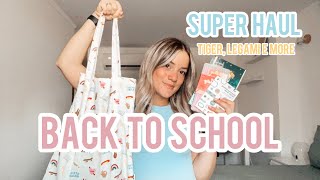 BACK TO SCHOOL  super haul Tiger Legami e more 💗 [upl. by Adikram]