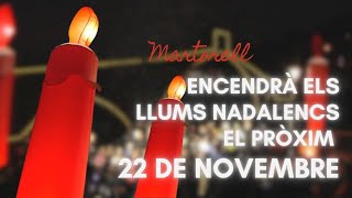 121124 Martorell encendrà els llums nadalencs el pròxim 22 de novembre [upl. by Nogas]