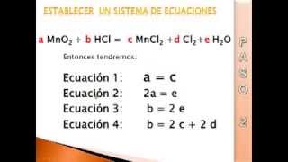 balanceo por metodo algebraico [upl. by Cohby423]