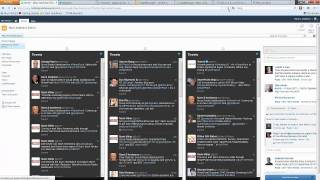 SharePoint Social Media Dashboard [upl. by Kcinom425]