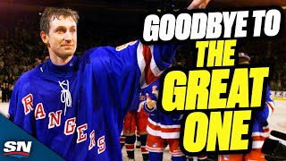 Wayne Gretzkys Final NHL Game25 Years Later [upl. by Nahtad]