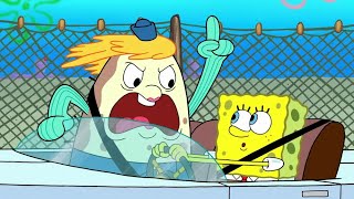 Bumper to Bumper  SpongeBob Clip [upl. by Nodababus]