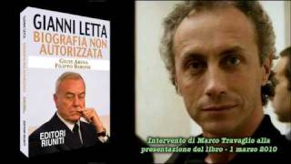 Travaglio ci racconta Gianni Letta linnominabile 1marzo2010 [upl. by Bowles]