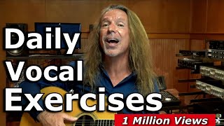 Free Vocal Warm Up Exercises  Daily Vocal Warm Ups  Vocal Tutorial  Ken Tamplin Vocal Academy [upl. by Egidius]