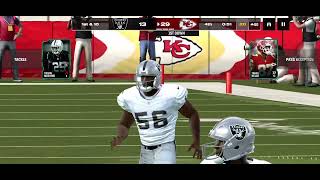 Chiefs vs raiders quarter 4 [upl. by Uzial]