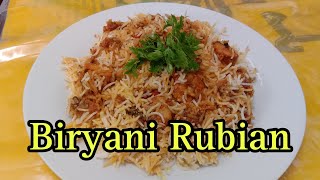 How to make Biryani Rubian in a simple way  Biryani Shrimp biryani biryanirubian [upl. by Nommad]