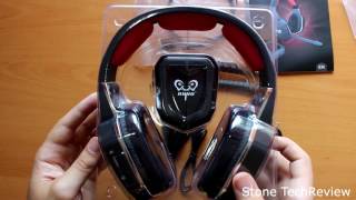 Unboxing Gaming Headset PC Wireless Gamer Headset USB HUHD XBox 360  One PS3 PS4 PC [upl. by Lectra293]