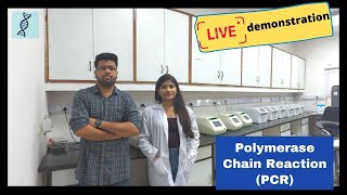 Polymerase Chain Reaction PCR Live demonstration Practical process for PCR [upl. by Ellevehs]