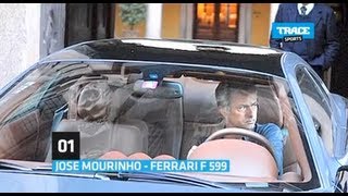 Jose Mourinho Car Collection [upl. by Jonah]