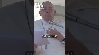 Pope Francis Dont Pray Like Parrots catholic pope vatican [upl. by Anival409]