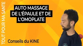 Auto massage de lépaule et lomoplate pour se soulager [upl. by Annaed]