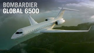 Step Inside the Bombardier Global 6500 Aircraft [upl. by Euqinot804]