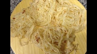 നൂല്‍ പൊറോട്ട  string parotta  easy parotta recipe in malayalam [upl. by Ellennej230]