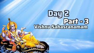 Vishnu Sahasranamam learn with Meaning  Malayalam Version  Day 2 Part  3 [upl. by Eelyek]