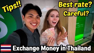 The most important Tips when you Exchange Money in Bangkok Thailand [upl. by Veats]