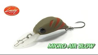 Lucky Craft Micro Air Blow [upl. by Clements411]