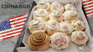 Синабоны рецепт  булочки Cinnabon [upl. by Atteniuq]