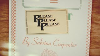 Sabrina Carpenter  Please Please Please Lyric Video [upl. by Andreas]