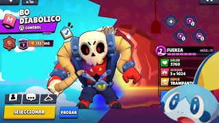 Consegui la skin de bo en brawl stars [upl. by Haizek]