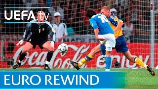 EURO 2000 highlights Italy 21 Sweden [upl. by Niai]