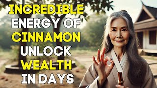 PROVEN✅Incredible Energy of Cinnamon Unlock Wealth in Days  Buddhist teachings [upl. by Clarke265]