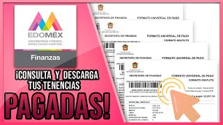 Como checar tenencias del Estado de mexico 2023 ACTUALIZADO  Descarga tus tenencias pagadas [upl. by Nicolai]