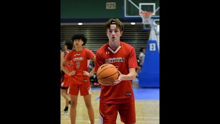 6’2” Ian Gesner ‘28  Durham Hurricanes 8th Grade [upl. by Ayortal]