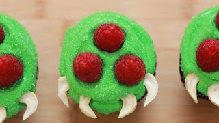 HOW TO MAKE METROID CUPCAKES  NERDY NUMMIES [upl. by Dlawso]