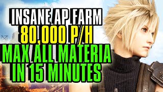 Final Fantasy VII Rebirth NEW INSANE AP FARM OVER 80000 PER HOUR [upl. by Aicinad]