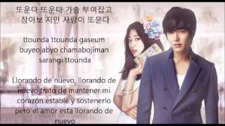 Crying againthe heirs ost sub españolromhan [upl. by Cheffetz]