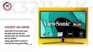 Màn hình giải trí ViewSonic VX32114Kmhd có gì nổi bật ViewSonic Quick Review [upl. by Tacita117]