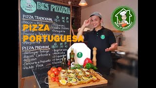 PIZZA quotPORTUGUESAquot  PIZZA TRADICIONAL BRAZILLIANS FAVORITE [upl. by Nyloc]