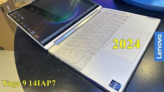 Lenovo Yoga 9 14IAP7 Core i71260P 16GB 256GB SSD Unboxing  Yoga 2 in 1 Laptop [upl. by Werdnaed]