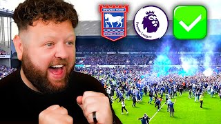 The Moment IPSWICH TOWN Got Promoted To The PREMIER LEAGUE [upl. by Larimer]