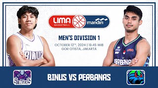 BINUS vs PERBANAS  Mens Division 1  Jakarta  Oct 12 [upl. by Friedlander]