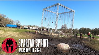 Spartan Race Sprint 2024 All Obstacles [upl. by Nesaj251]