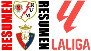 Rayo Vallecano vs Osasuna 31 Resumen  La Liga 20242025 [upl. by Percy]