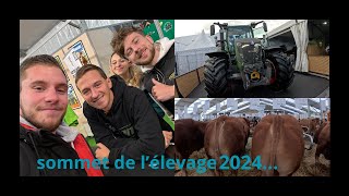 Sommet de l’élevage 2024 avec germain et Bastien GoPro [upl. by Dowd]