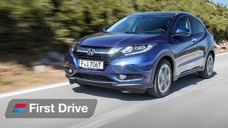 2015 Honda HRV first drive review [upl. by Janetta267]